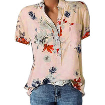 Elegant printed cotton shirt