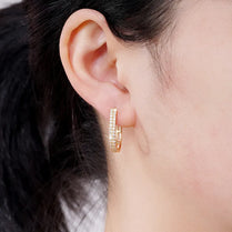 Sterling Silver Hoop Earrings