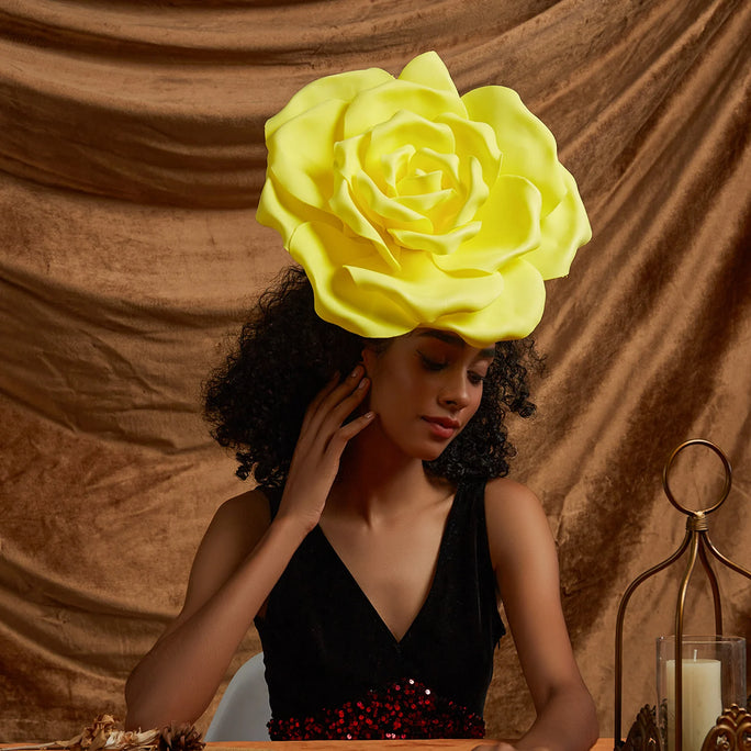 Floral Fascinator Hair Accessory