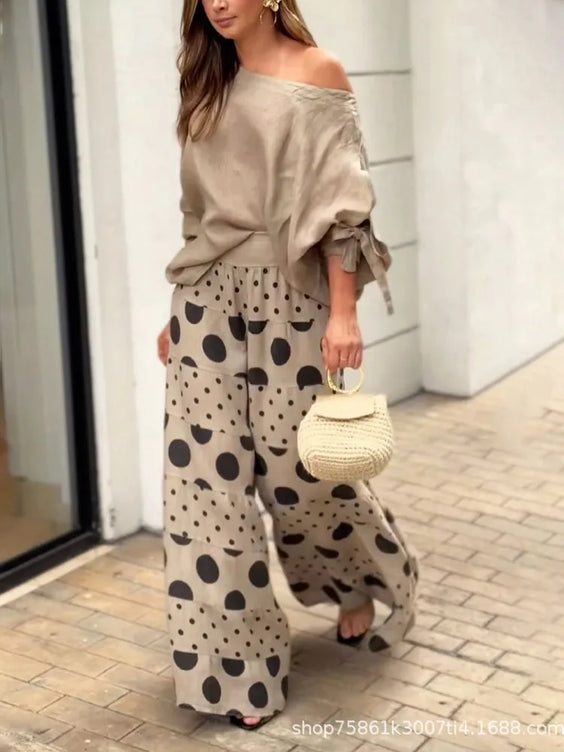Loose Fit Top & Pants Set