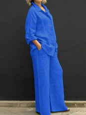 Linen Vintage Two-Piece Set