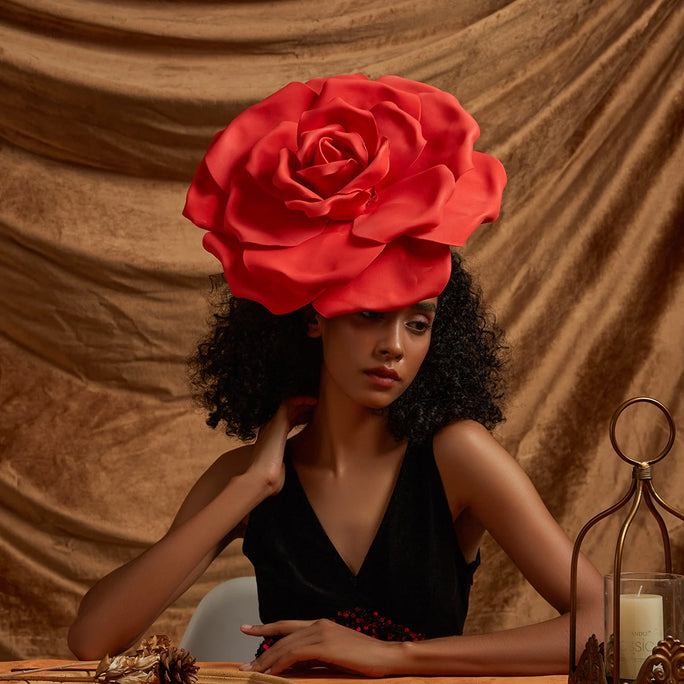 Floral Fascinator Hair Accessory