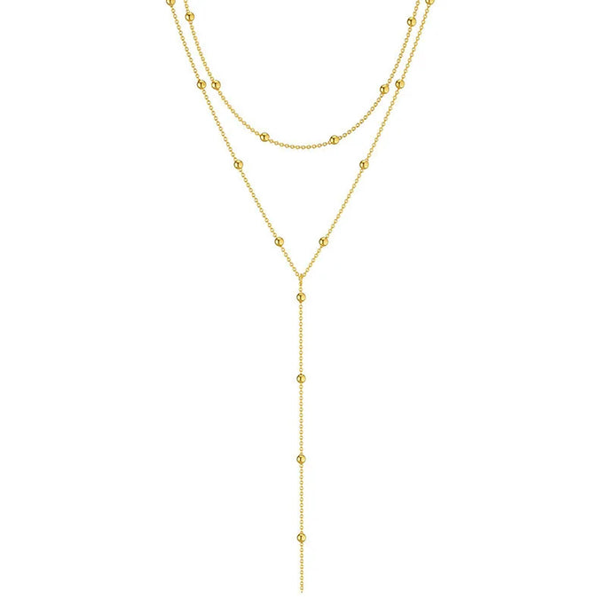 Trendy Long Tassel Necklace