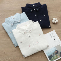 Women’s Printed Cotton Shirt