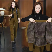 Corduroy Two-Piece Set