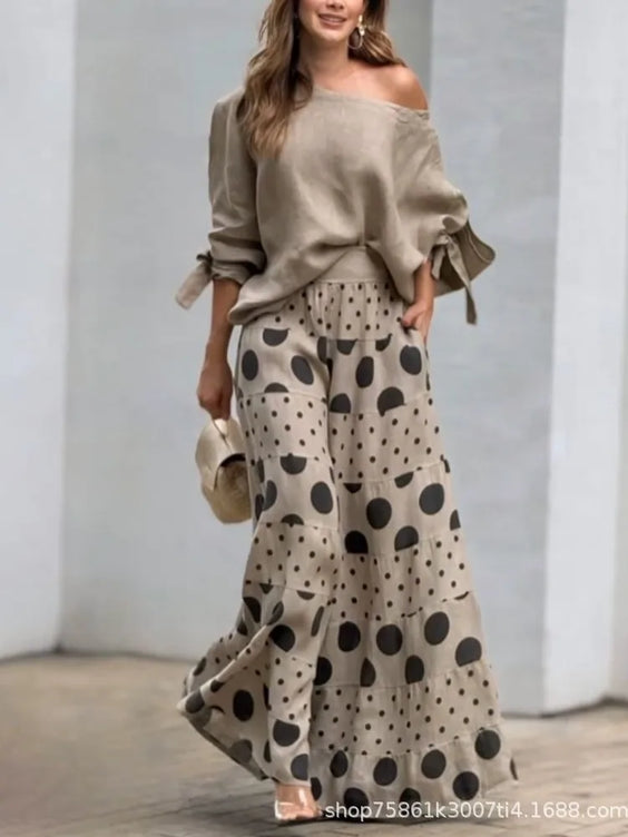 Loose Fit Top & Pants Set