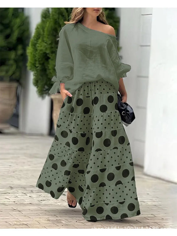 Loose Fit Top & Pants Set