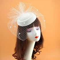 Vintage Felt Fascinator Hat
