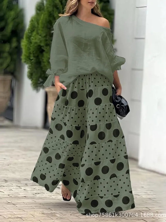 Loose Fit Top & Pants Set